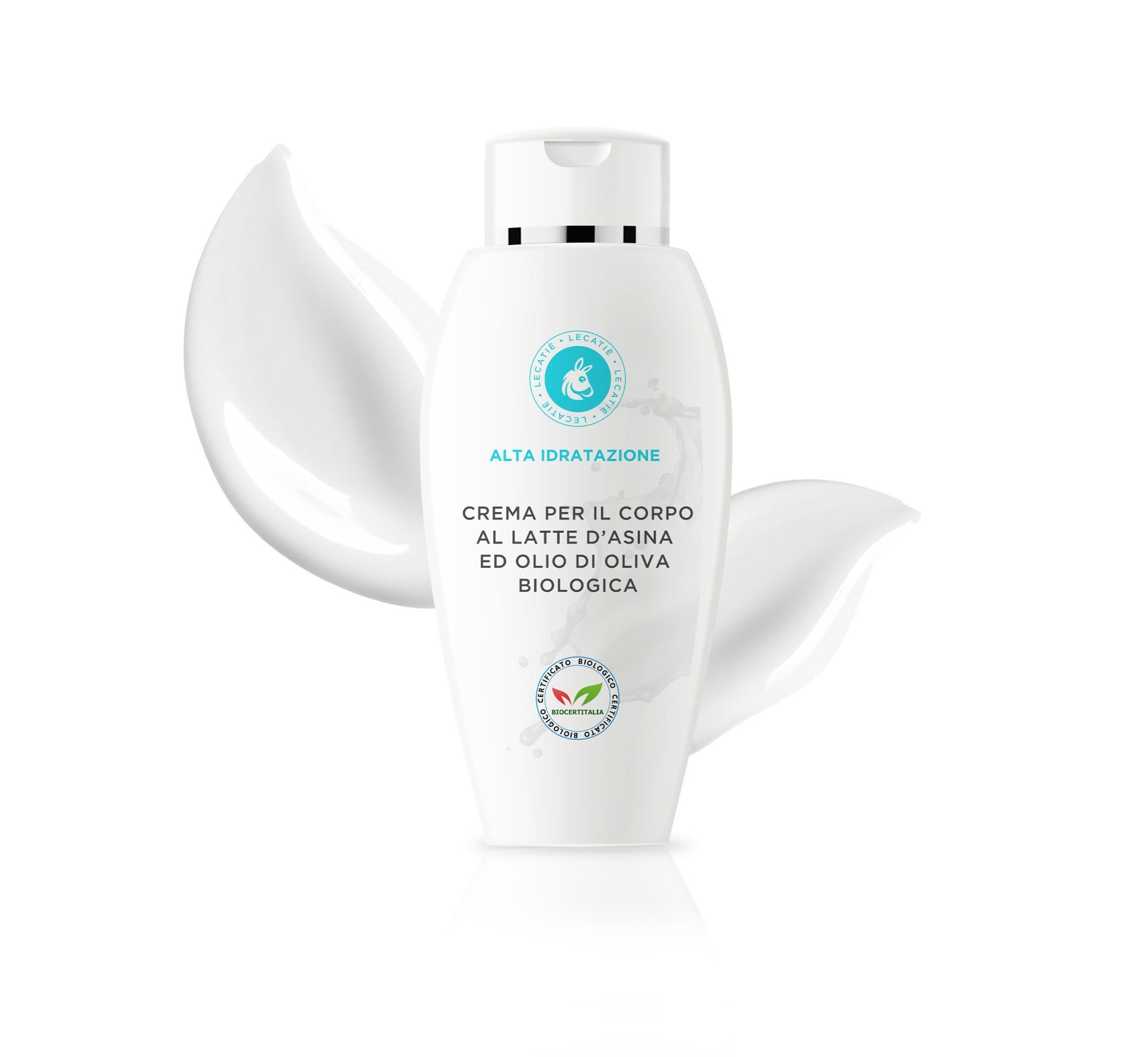 Crema corpo Biologica al Latte d'Asina e all'Olio di Oliva BIO