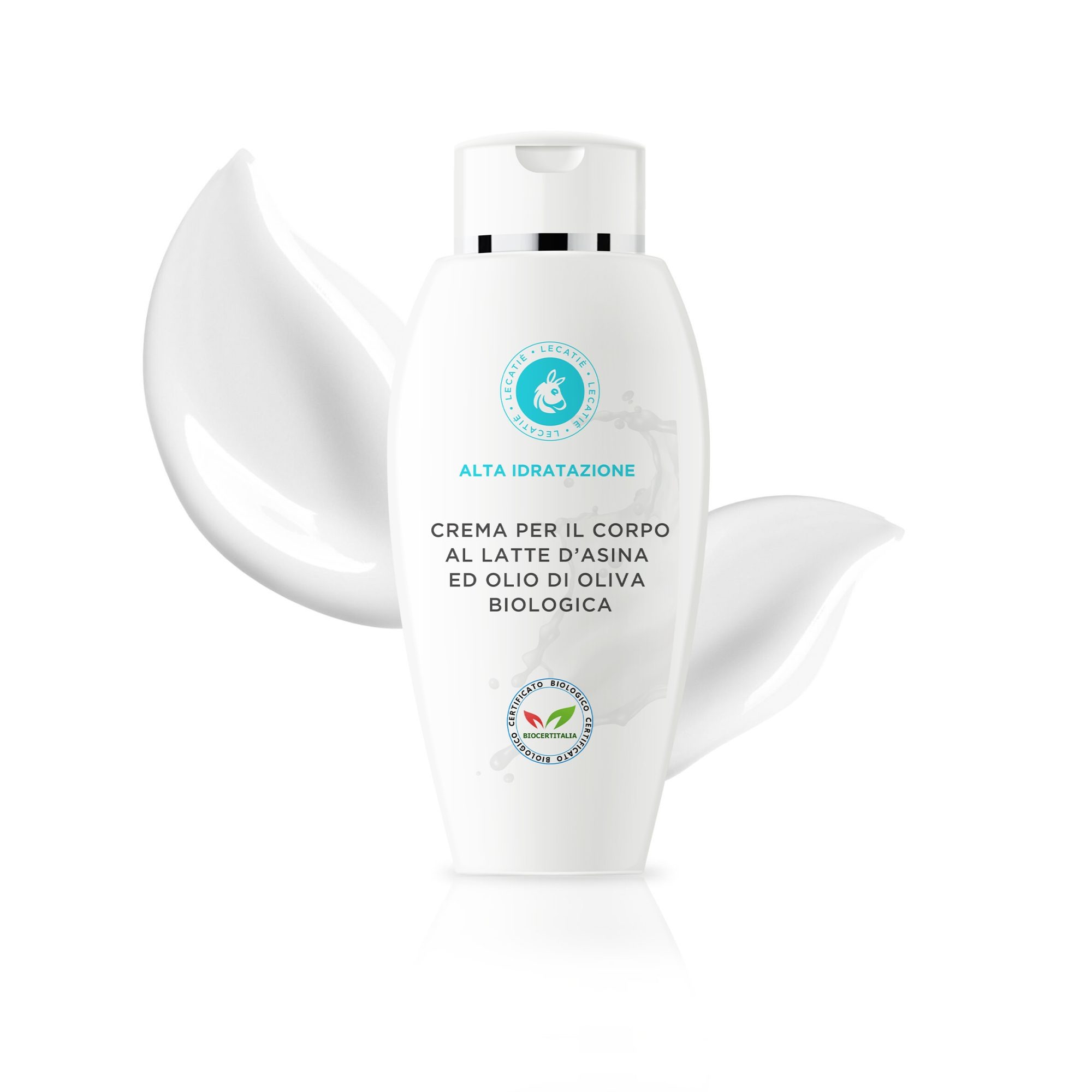 Crema corpo Biologica al Latte d'Asina e all'Olio di Oliva BIO