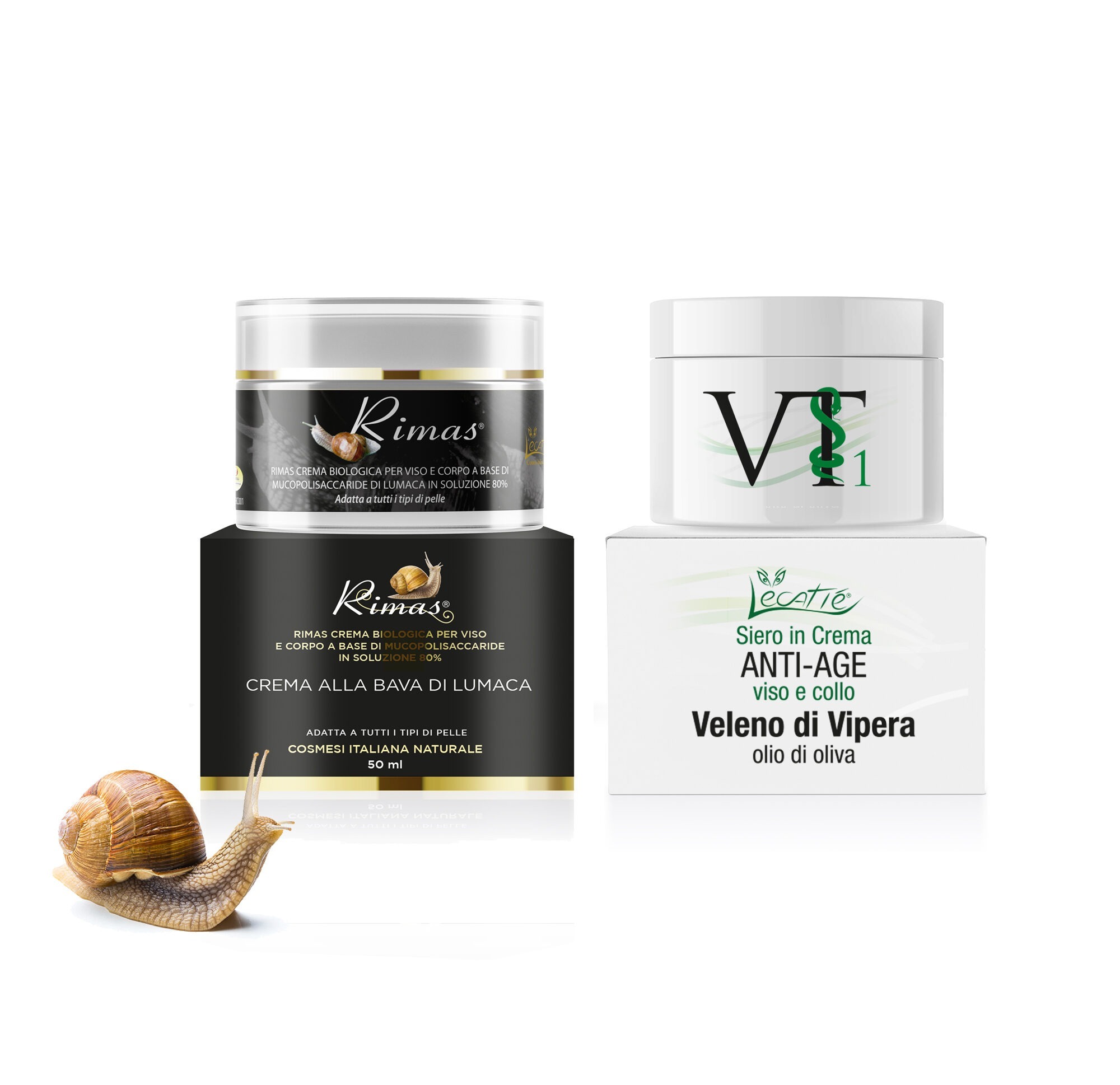 Promozione Crema Rimas® e Siero in crema al Veleno di Vipera