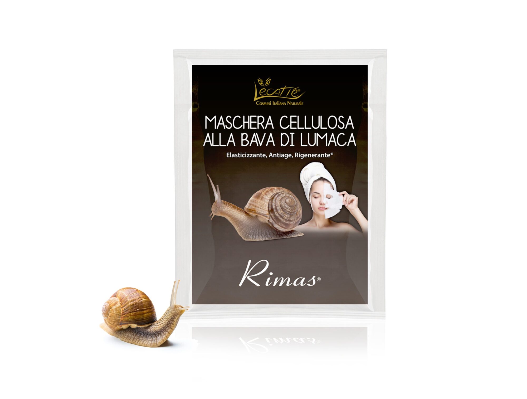 Kit Maschera viso in tessuto alla Bava di Lumaca - immagine 2