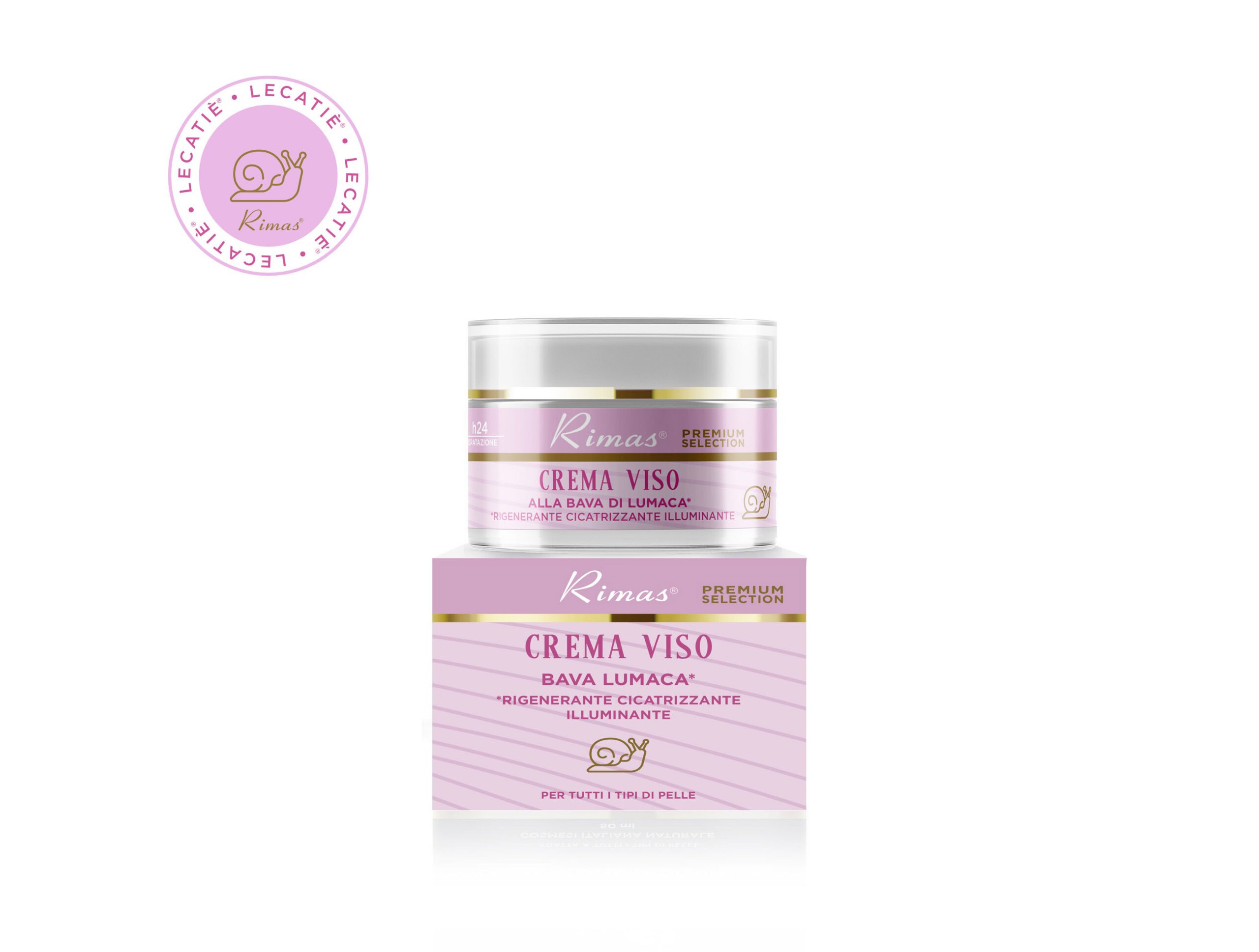 Crema Viso alla Bava di Lumaca - Dermatologicamente e Nickel Tested - Rimas® Premium Selection - immagine 2