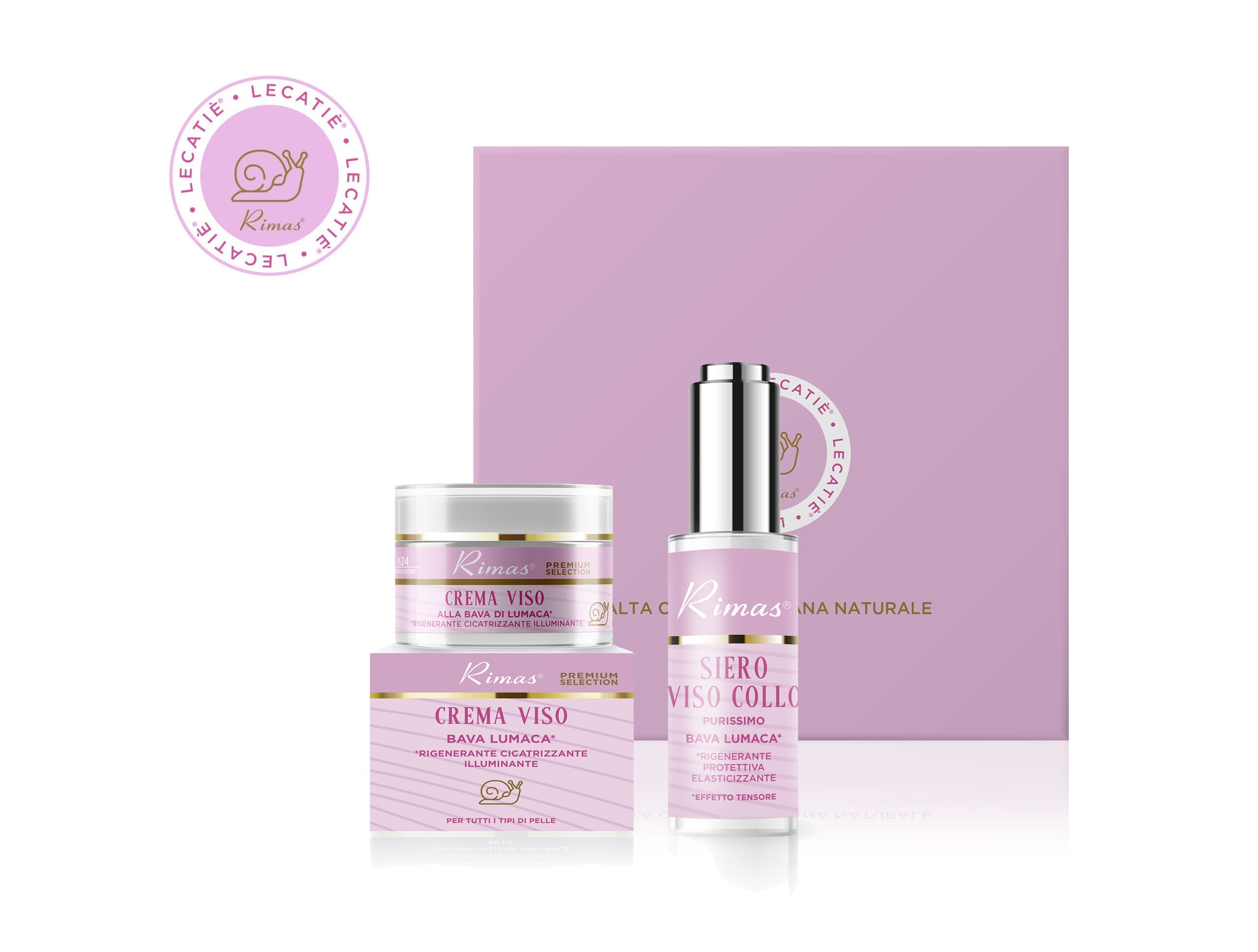Confezione Rimas® Premium Selection – Box Linea alla Bava di Lumaca