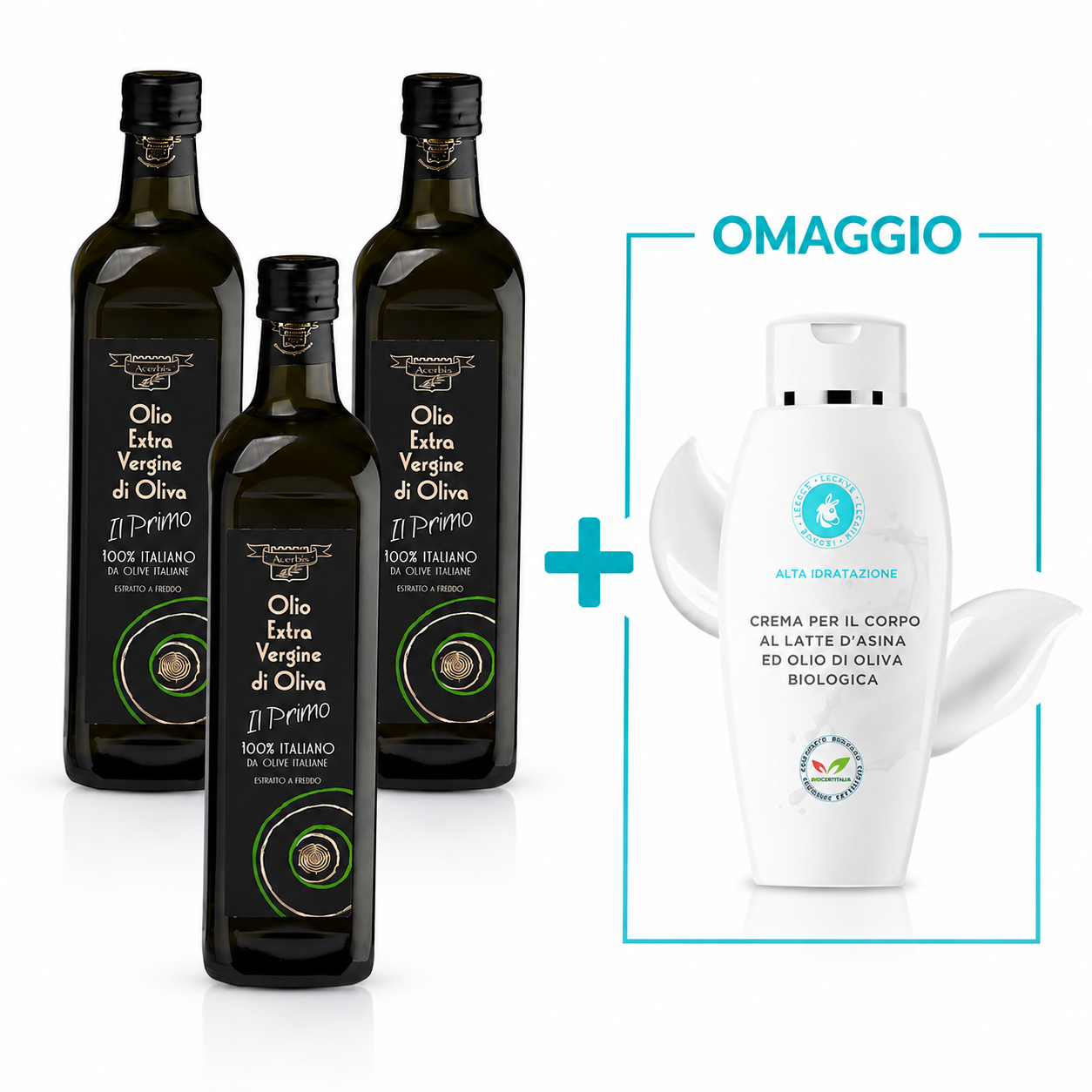 Promozione Primo Novello 3 Bottiglie + Crema Corpo Latte d’Asina Omaggio
